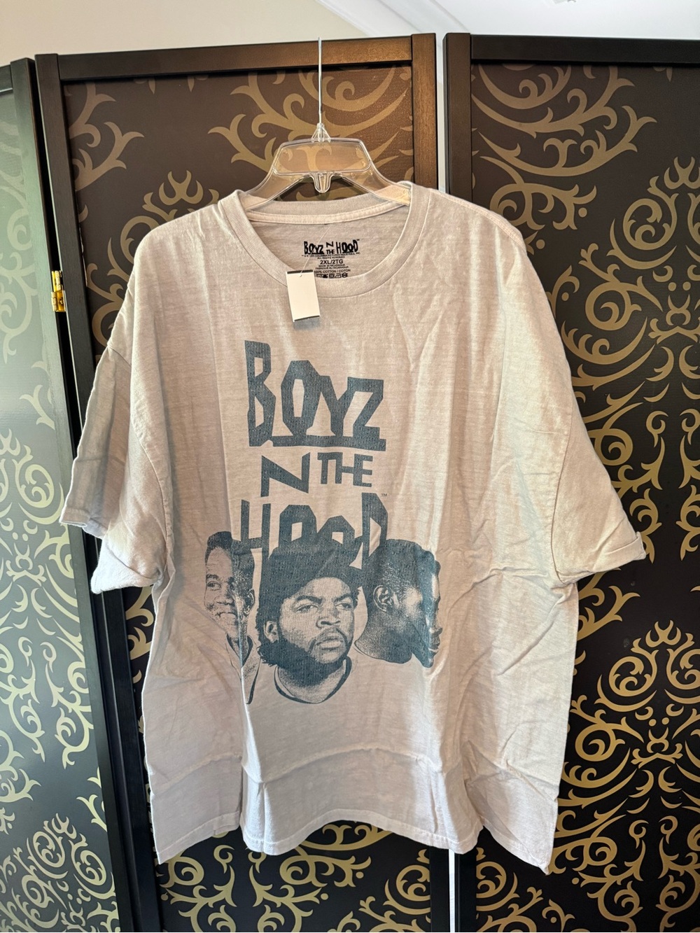 Graphic Short-Sleeve Tee - Light Gray